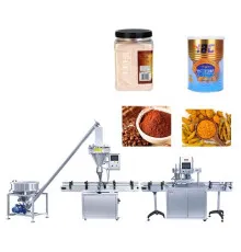 Линия для фасовки сухого молока и закатки банок KPL-500